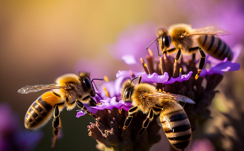 Fleissige Bienen